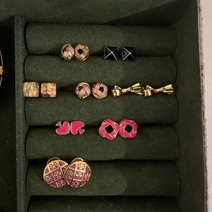 Earrings - $9 a pair, Tory Burch earrings $20, comment for pricing for multiple